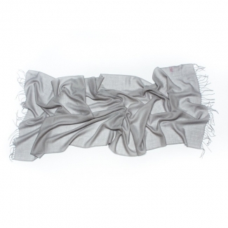 Wool Scarf Mila Schon grey