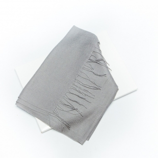 Wool Scarf Mila Schon grey