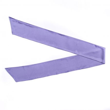 Long Silk Scarf light purple