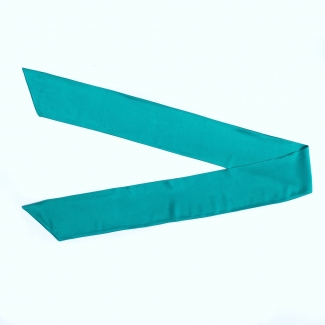 Long Silk Scarf green