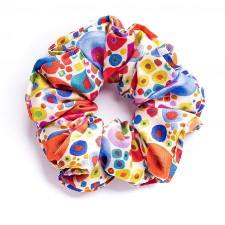 Flying Colors red silk Hair Twist