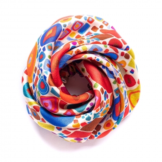 Hair Rose matase Flying Colors red