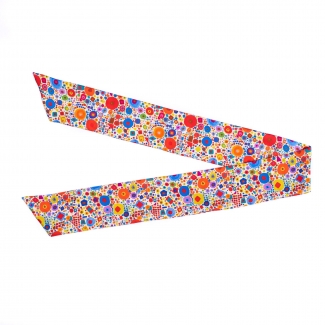 Esarfa matase Flying Colors red