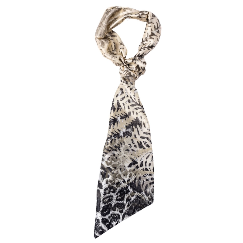 Flounce Silk Scarf Savanna morning