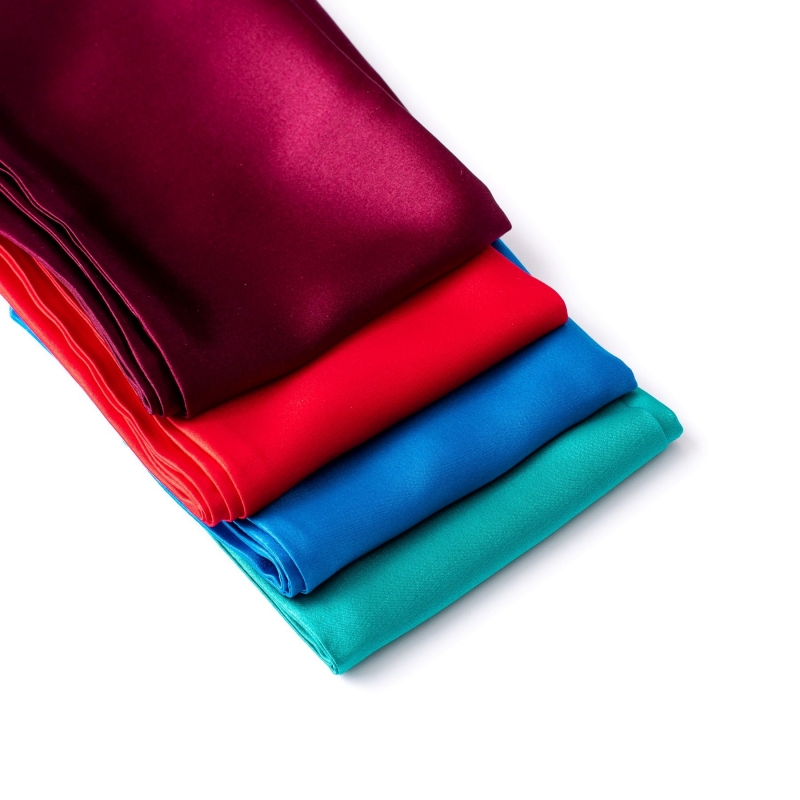 Long Silk Scarf burgundy