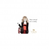 Long Silk Scarf Belle de Nuit