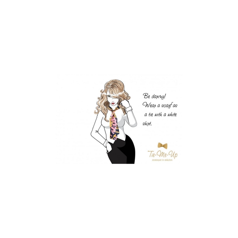 Long Silk Scarf Pure Spring 