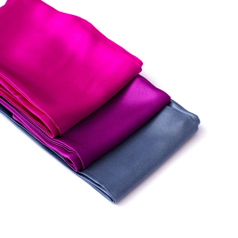 Long Silk Scarf magenta
