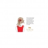 Savanna morning silk Hair Rose