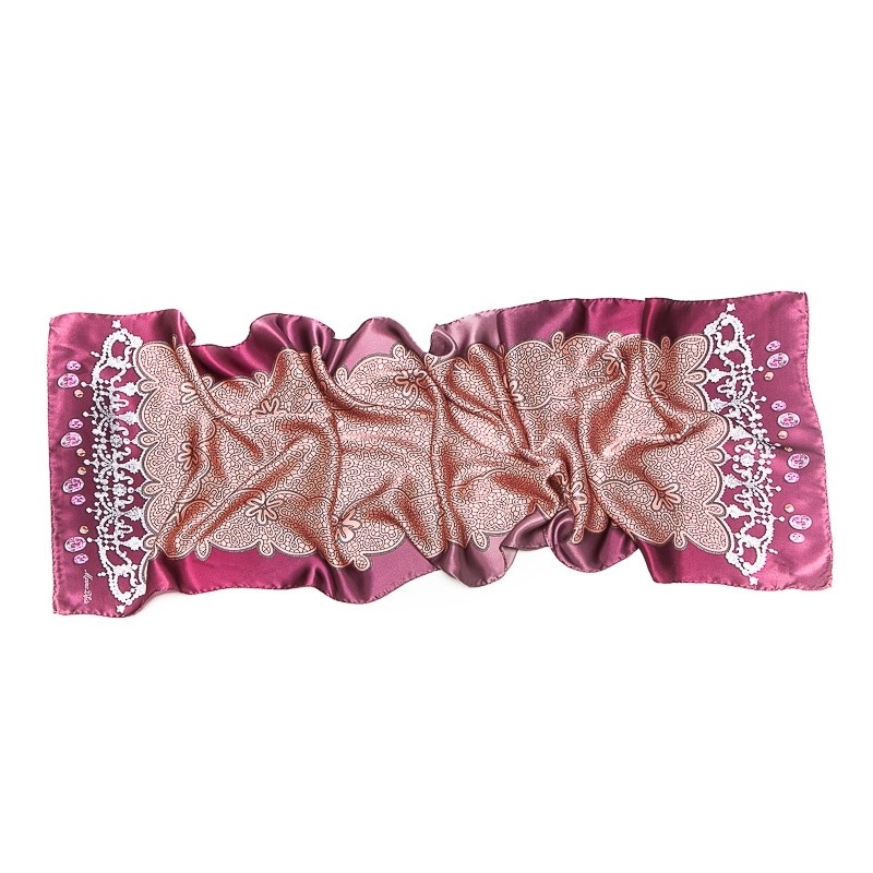 Sal matase Marina D`Este delicate purple