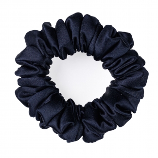 Navy silk Scrunch Hair Twist