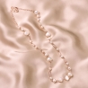 Colier argint roz Pearls Connection