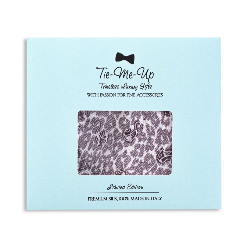 Masca matase Animal Print Café au lait