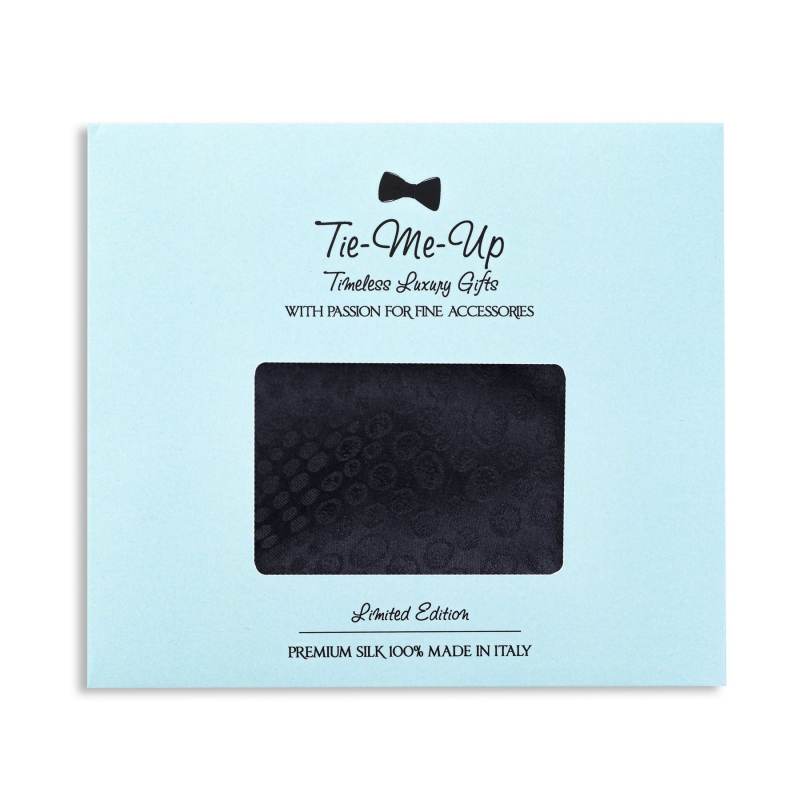 Silk mask Fashion black