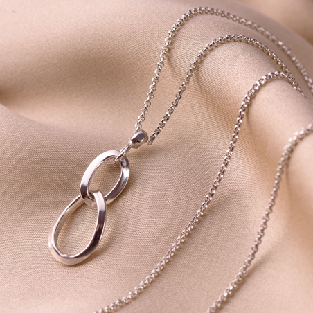 Sterling Silver Necklace Connected