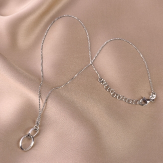 Sterling Silver Necklace Connected