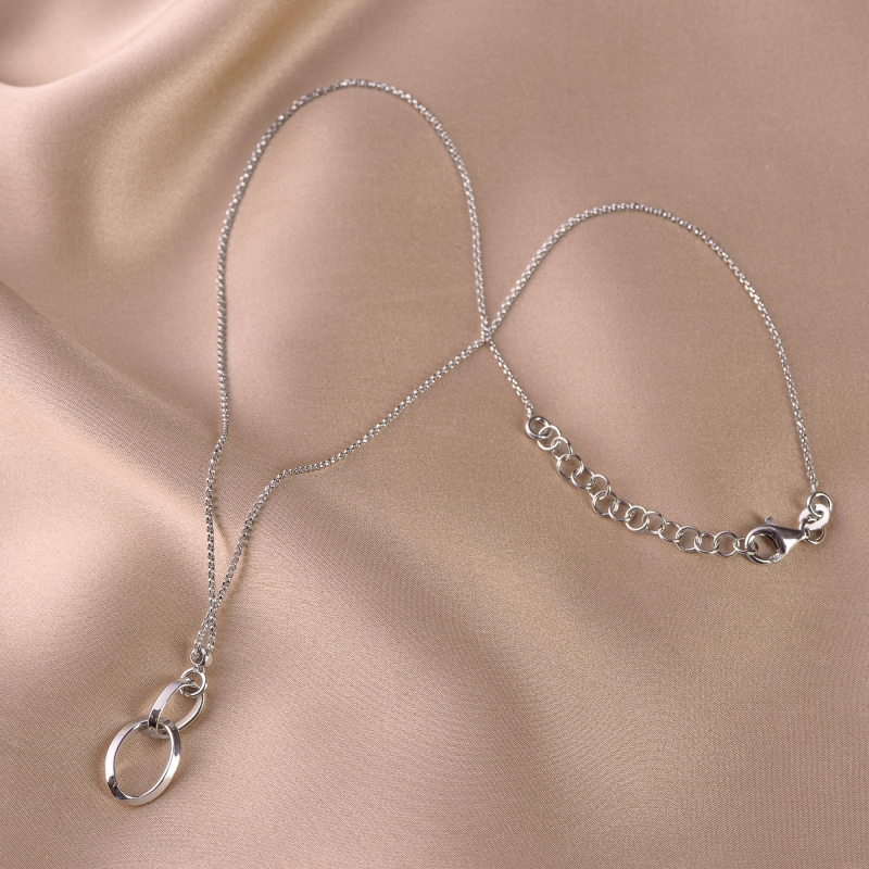 Sterling Silver Necklace Connected