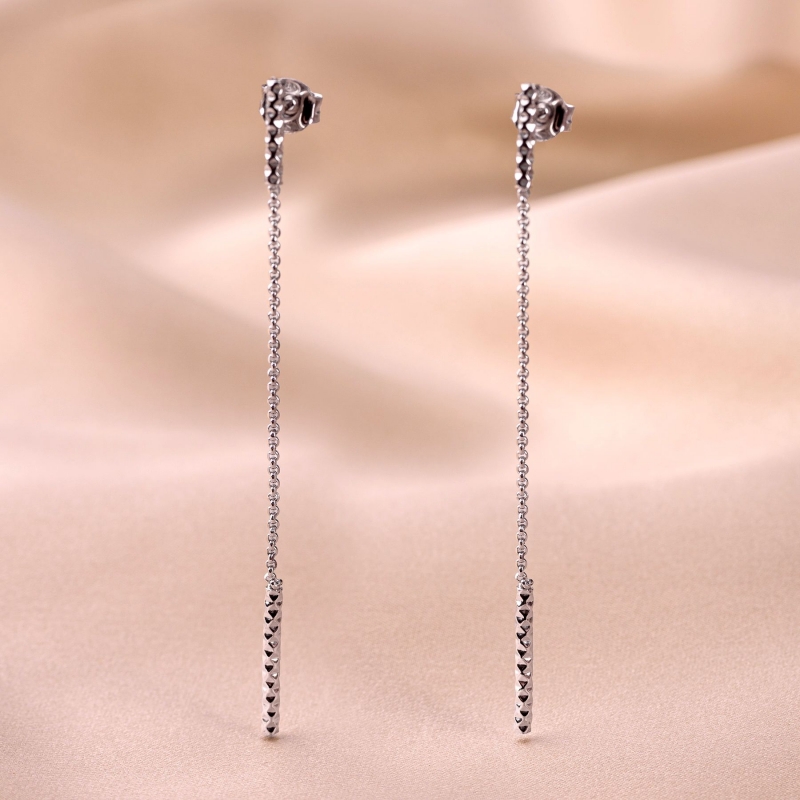 Cercei argint Endless