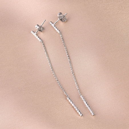 Cercei argint Endless