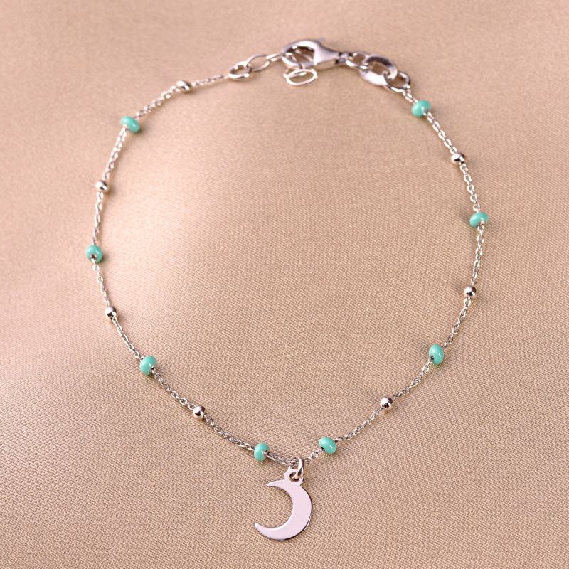 Sterling Silver Bracelet La Luna