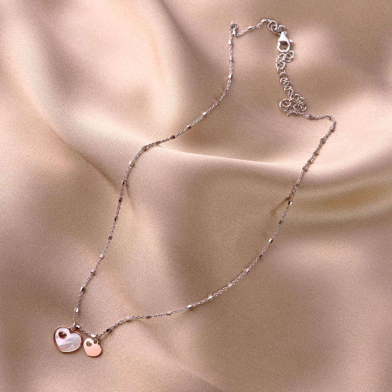 Colier argint My Sweet Hearts