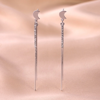 Sterling Silver Infinite zirconia white