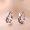 Sterling Silver Delicate Crown zirconia white