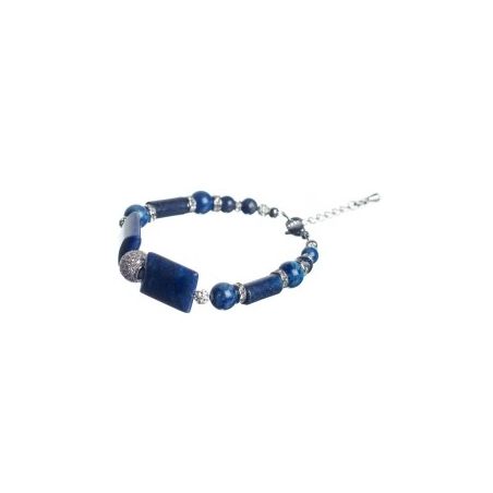 GIFT: silver earrings and bracelet Lapis Lazuli