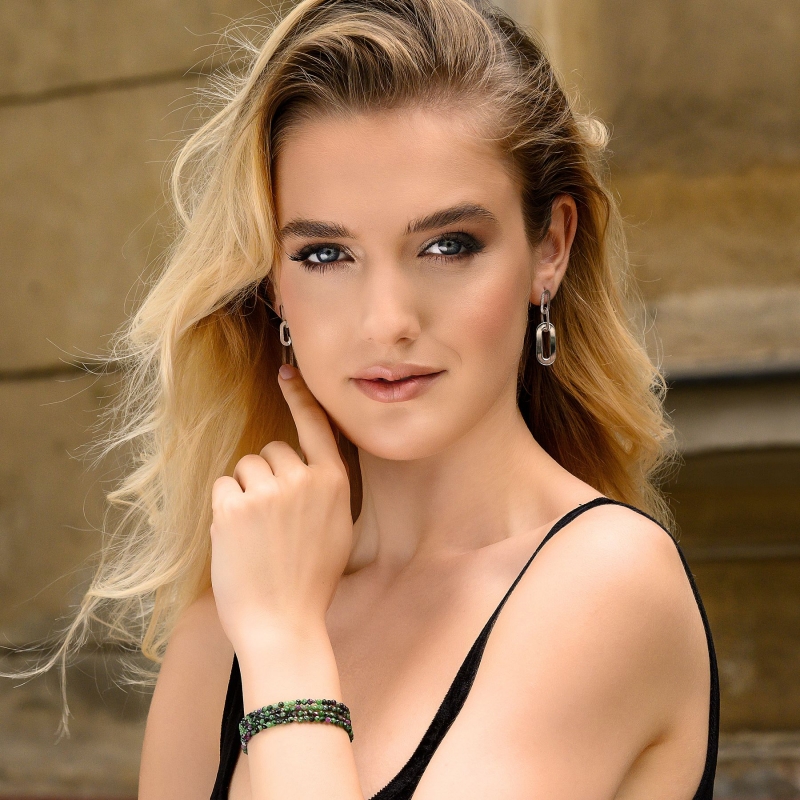 Bratara argint So Cool 2 in 1 azurit