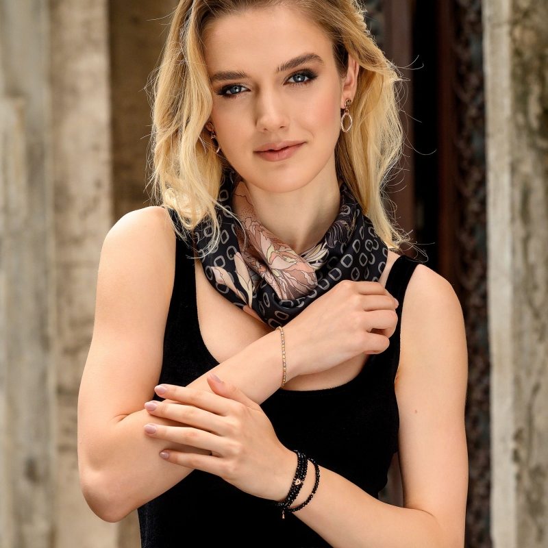 Sterling Silver Bracelet Love at First Sight