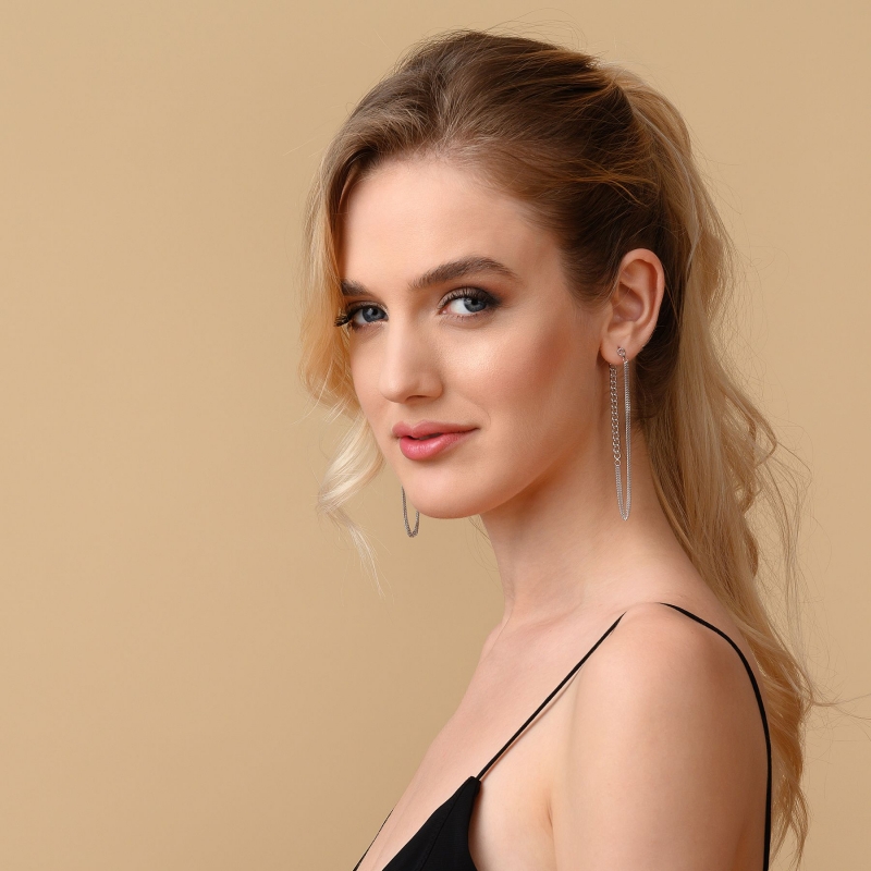 Cercei argint Italian Way