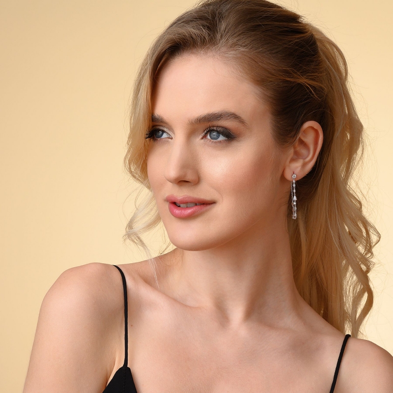 Sterling Silver Earrings Irresistible Light