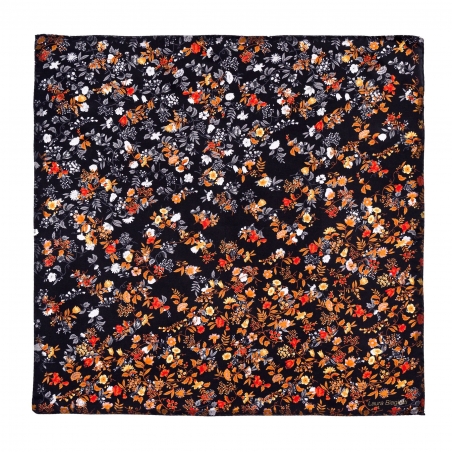 Esarfa matase S Be delicious black