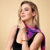 Silk scarf twill M It's time for London spicy