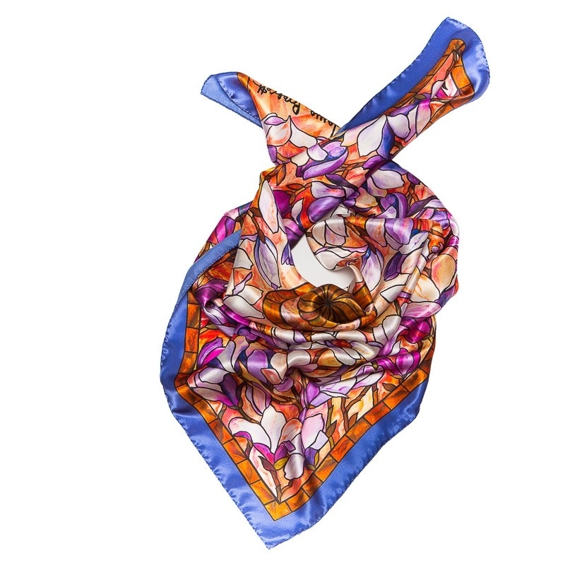 GIFT: Laura Biagiotti scarf Volare and Amethyst Earrings