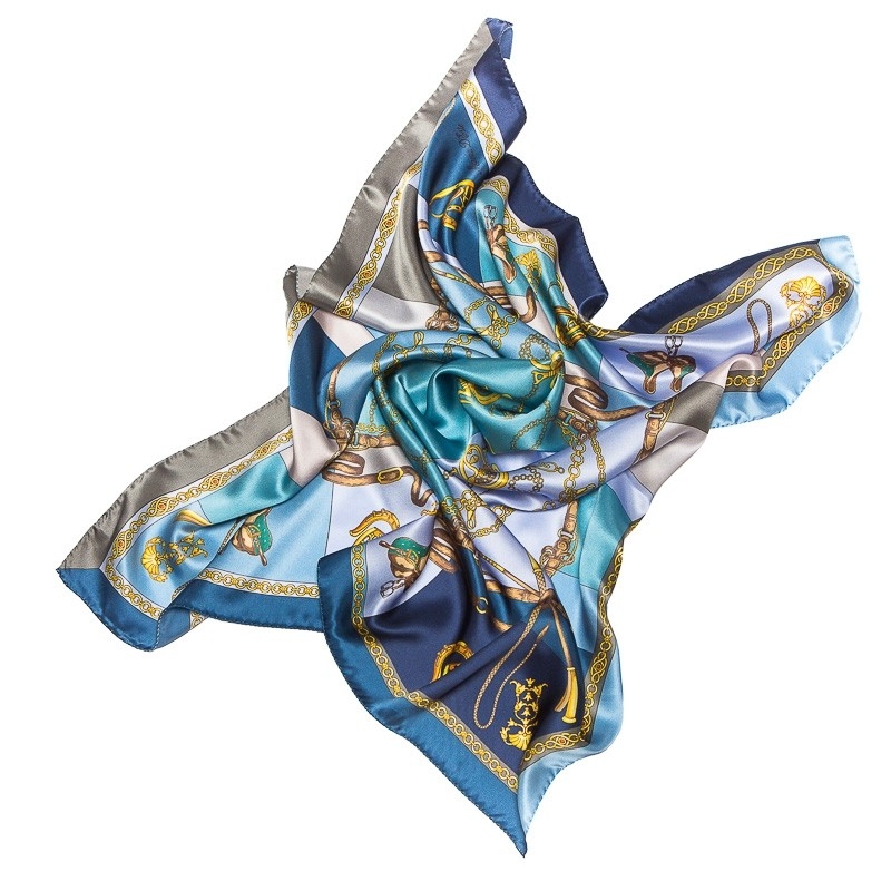 GIFT: blue scarf and bracelet Sienna Marina D`Este Angel pearls