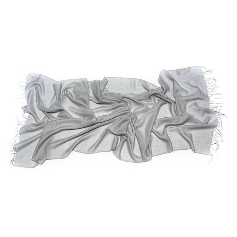 CADOU: Esarfa lana Mila Schon grey si bratara agate dantela mov