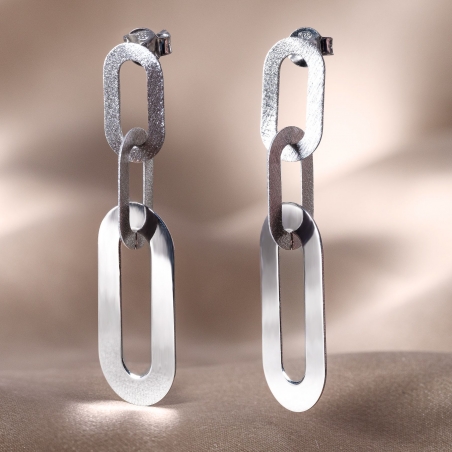 Cercei argint Into the City