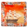 Silk Scarf Laura Baigiotti ships corai
