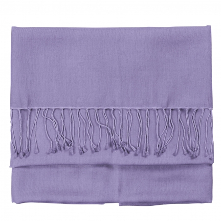 Cashmere and silk scarf Grigio di Parma