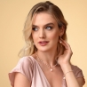 Colier argint roz Pearls Essence-50