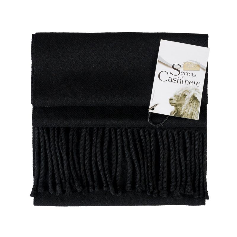 Cashmere foulard Nero Notte