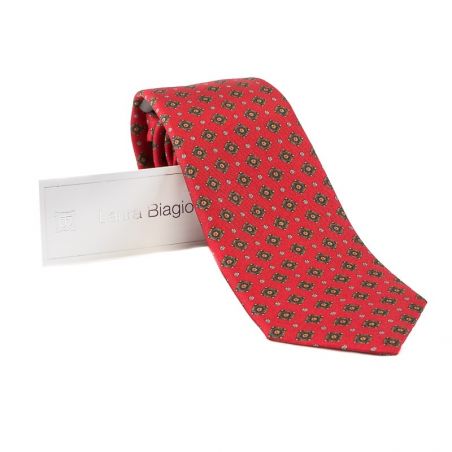 Laura Biagiotti tie out of office red