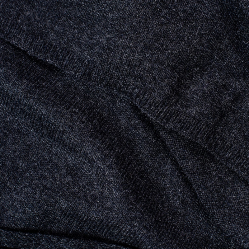 Cashmere scarf Ozone Antracite Chine