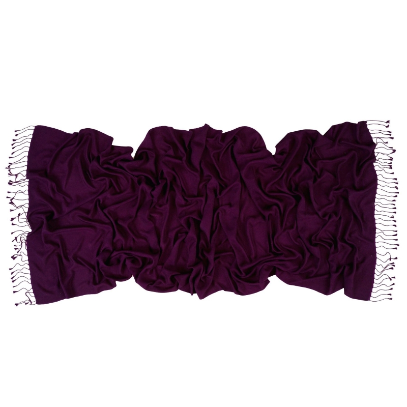 Cashmere Shawl Platine Violetto