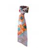 Coral poppies Flounce Scarf
