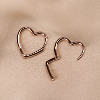 Sterling Pink Silver Earings M Lovely Girl