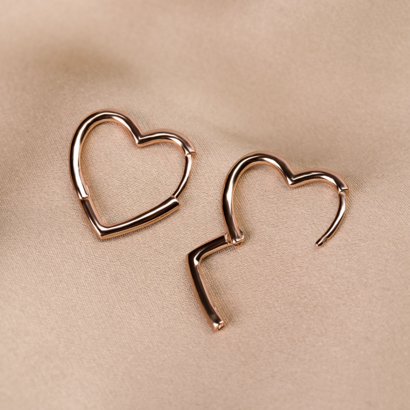 Sterling Pink Silver Earings M Lovely Girl