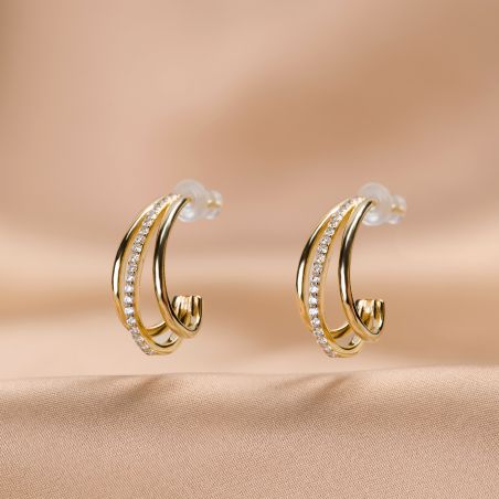 Sterling Silver Earings Fashion Time