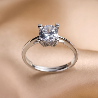 Sterling Silver Ring True Love